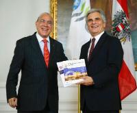 SG with Austrian federal chancellor in Vienna