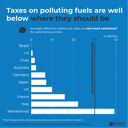 Taxing Energy Use - Polluting Fuels Infographic