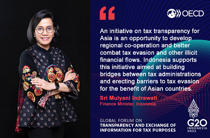 Asia Initiative - Quote Minister Indrawati