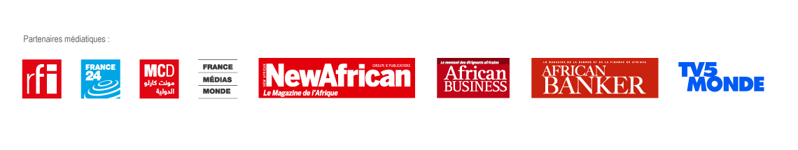 Africa Forum 2022 media partners logos French