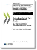 Corporate Governance Working Paper No.10: Making stock markets work to support economic growth