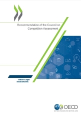 Capa da Recomendação da OCDE em matéria de avaliação de concorrência