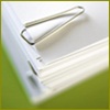Green paper clip - Square 100x100