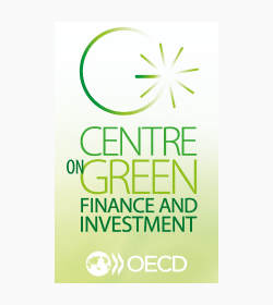 Logo of the OECD Centre on Green Finance and Investment