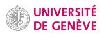 © Université de Genève