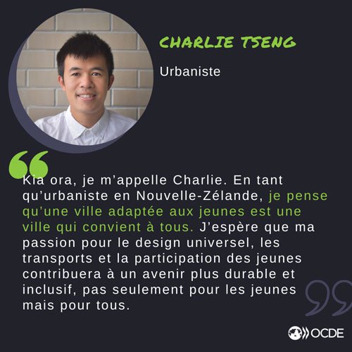 © Charlie Tseng, membre du Groupe Youthwise de l'OCDE 2022