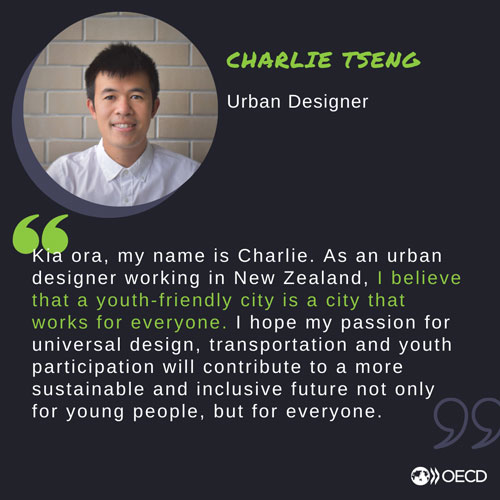 © OECD YouthWise 2022 member Charlie Tseng