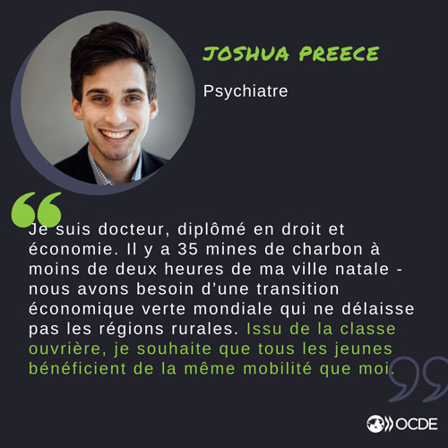 © Joshua Preece, membre du Groupe Youthwise de l'OCDE 2022