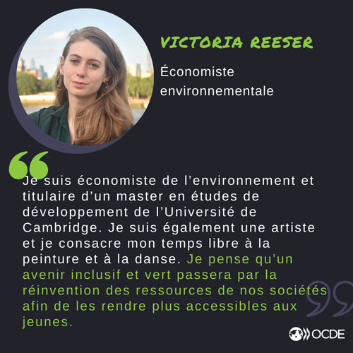 © Victoria Reeser, membre du Groupe Youthwise de l'OCDE 2022
