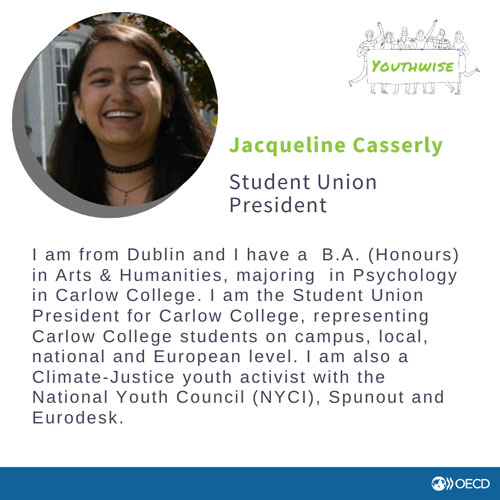 © 2023 OECD Youthwise member Jacqueline Casserly