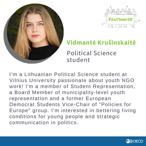 © 2023 OECD Youthwise member Vidmante Krusinskaite