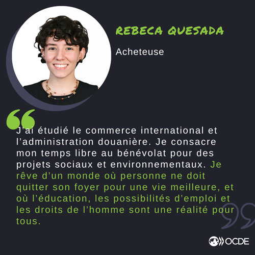 © Rebeca Quesada, membre du Groupe Youthwise de l'OCDE 2022