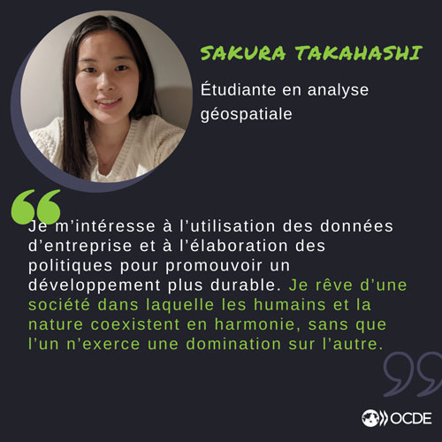 © Sakura Takahashi, membre du Groupe Youthwise de l'OCDE 2022